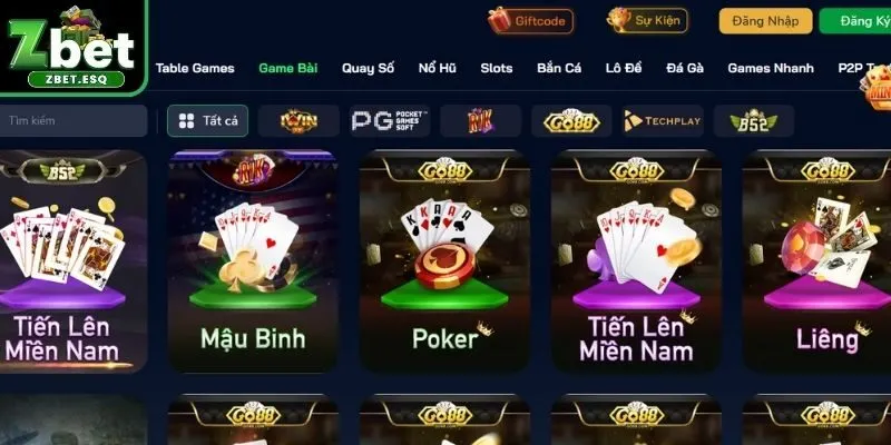 Giới thiệu game bài ZBET