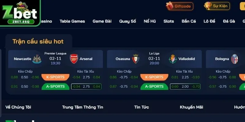 ZBET cập nhật tin tức liên tục